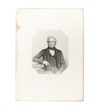 MAGUIRE, THOMAS H. Eight superb portraits of 19th century natural historians, scientists, and explorers,